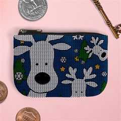 Cute Reindeer  Mini Coin Purses by Valentinaart