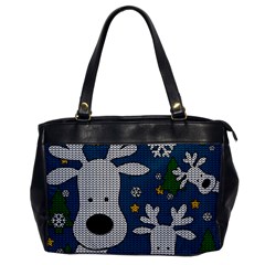 Cute Reindeer  Office Handbags by Valentinaart