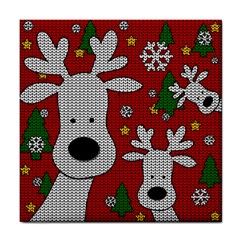 Cute Reindeer  Tile Coasters by Valentinaart