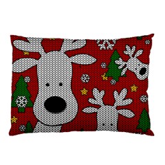 Cute Reindeer  Pillow Case by Valentinaart