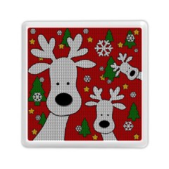 Cute Reindeer  Memory Card Reader (square)  by Valentinaart