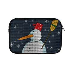 Snowman Apple Ipad Mini Zipper Cases by Valentinaart