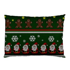 Ugly Christmas Sweater Pillow Case (two Sides) by Valentinaart