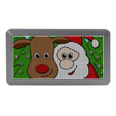 Santa and Rudolph selfie  Memory Card Reader (Mini)