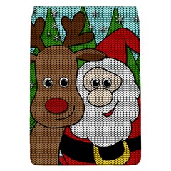 Santa and Rudolph selfie  Flap Covers (L) 