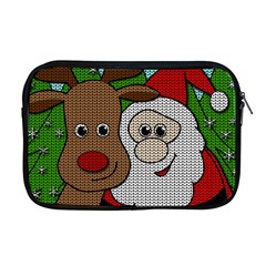 Santa and Rudolph selfie  Apple MacBook Pro 17  Zipper Case