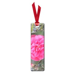 Pink Flower Japanese Tea Rose Floral Design Small Book Marks by yoursparklingshop