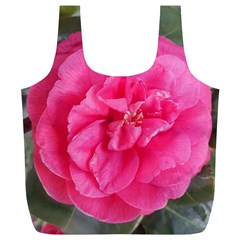 Pink Flower Japanese Tea Rose Floral Design Full Print Recycle Bags (l)  by yoursparklingshop