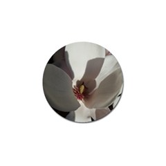 Magnolia Floral Flower Pink White Golf Ball Marker (10 Pack) by yoursparklingshop