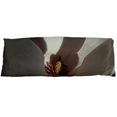 Magnolia Floral Flower Pink White Body Pillow Case (dakimakura) by yoursparklingshop