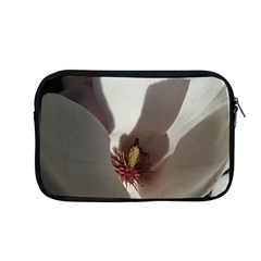 Magnolia Floral Flower Pink White Apple Macbook Pro 13  Zipper Case by yoursparklingshop