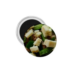 Cheese And Peppers Green Yellow Funny Design 1 75  Magnets by yoursparklingshop