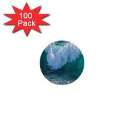 Awesome Wave Ocean Photography 1  Mini Buttons (100 Pack)  by yoursparklingshop