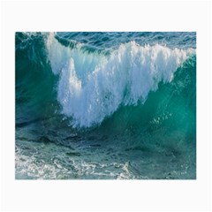 Awesome Wave Ocean Photography Small Glasses Cloth by yoursparklingshop