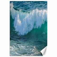 Awesome Wave Ocean Photography Canvas 12  X 18   by yoursparklingshop