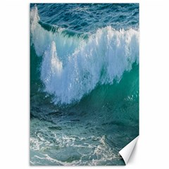 Awesome Wave Ocean Photography Canvas 24  X 36  by yoursparklingshop