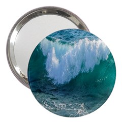 Awesome Wave Ocean Photography 3  Handbag Mirrors by yoursparklingshop