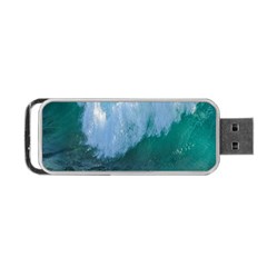 Awesome Wave Ocean Photography Portable Usb Flash (two Sides) by yoursparklingshop