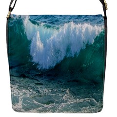 Awesome Wave Ocean Photography Flap Messenger Bag (s) by yoursparklingshop