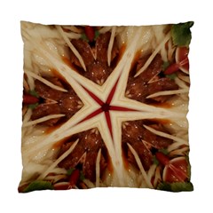 Spaghetti Italian Pasta Kaleidoscope Funny Food Star Design Standard Cushion Case (One Side)