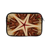 Spaghetti Italian Pasta Kaleidoscope Funny Food Star Design Apple MacBook Pro 13  Zipper Case Front