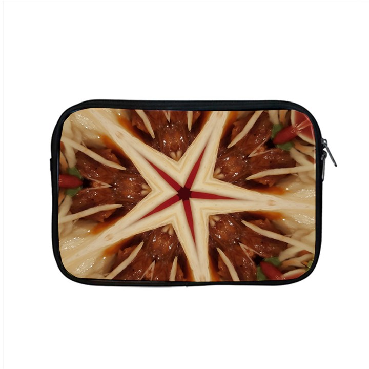 Spaghetti Italian Pasta Kaleidoscope Funny Food Star Design Apple MacBook Pro 15  Zipper Case