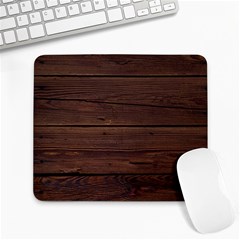 Rustic Dark Brown Wood Wooden Fence Background Elegant Large Mousepads by yoursparklingshop