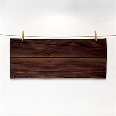 Rustic Dark Brown Wood Wooden Fence Background Elegant Cosmetic Storage Cases by yoursparklingshop