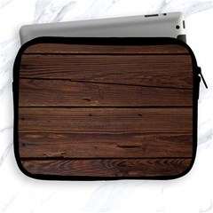 Rustic Dark Brown Wood Wooden Fence Background Elegant Apple Ipad 2/3/4 Zipper Cases by yoursparklingshop