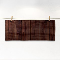 Rustic Dark Brown Wood Wooden Fence Background Elegant Natural Country Style Cosmetic Storage Cases by yoursparklingshop