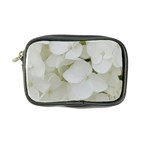 Hydrangea Flowers Blossom White Floral Elegant Bridal Chic Coin Purse Front