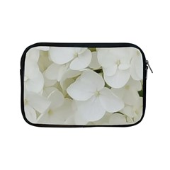 Hydrangea Flowers Blossom White Floral Elegant Bridal Chic Apple iPad Mini Zipper Cases