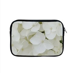 Hydrangea Flowers Blossom White Floral Elegant Bridal Chic Apple MacBook Pro 15  Zipper Case