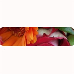 Floral Photography Orange Red Rose Daisy Elegant Flowers Bouquet Large Bar Mats