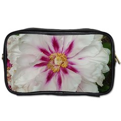 Floral Soft Pink Flower Photography Peony Rose Toiletries Bags