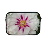 Floral Soft Pink Flower Photography Peony Rose Apple iPad Mini Zipper Cases Front