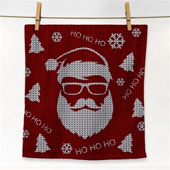 Ugly Christmas Sweater Face Towel by Valentinaart