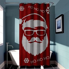 Ugly Christmas Sweater Shower Curtain 36  X 72  (stall)  by Valentinaart