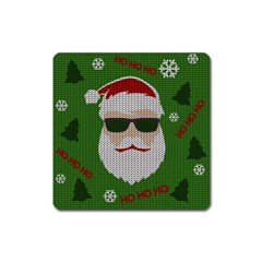 Ugly Christmas Sweater Square Magnet by Valentinaart