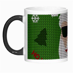 Ugly Christmas Sweater Morph Mugs by Valentinaart