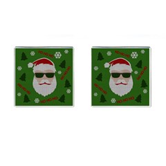 Ugly Christmas Sweater Cufflinks (square) by Valentinaart