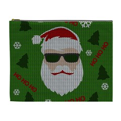 Ugly Christmas Sweater Cosmetic Bag (xl) by Valentinaart