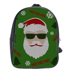 Ugly Christmas Sweater School Bag (large) by Valentinaart