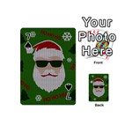 Ugly Christmas Sweater Playing Cards 54 (Mini)  Front - Spade7