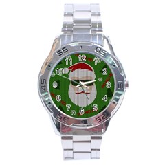 Ugly Christmas Sweater Stainless Steel Analogue Watch by Valentinaart