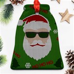 Ugly Christmas Sweater Bell Ornament (Two Sides) Back