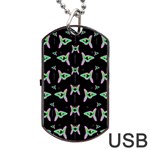 Fishes Talking About Love And Stuff Dog Tag USB Flash (One Side) Front