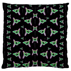 Fishes Talking About Love And Stuff Standard Flano Cushion Case (one Side) by pepitasart