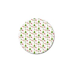 Christmas Pattern Golf Ball Marker by Valentinaart