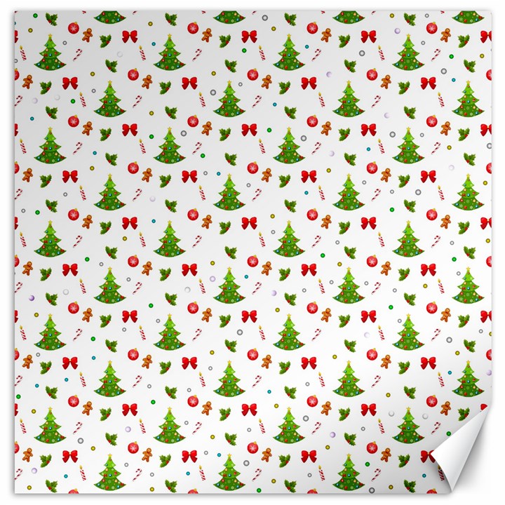 Christmas pattern Canvas 12  x 12  